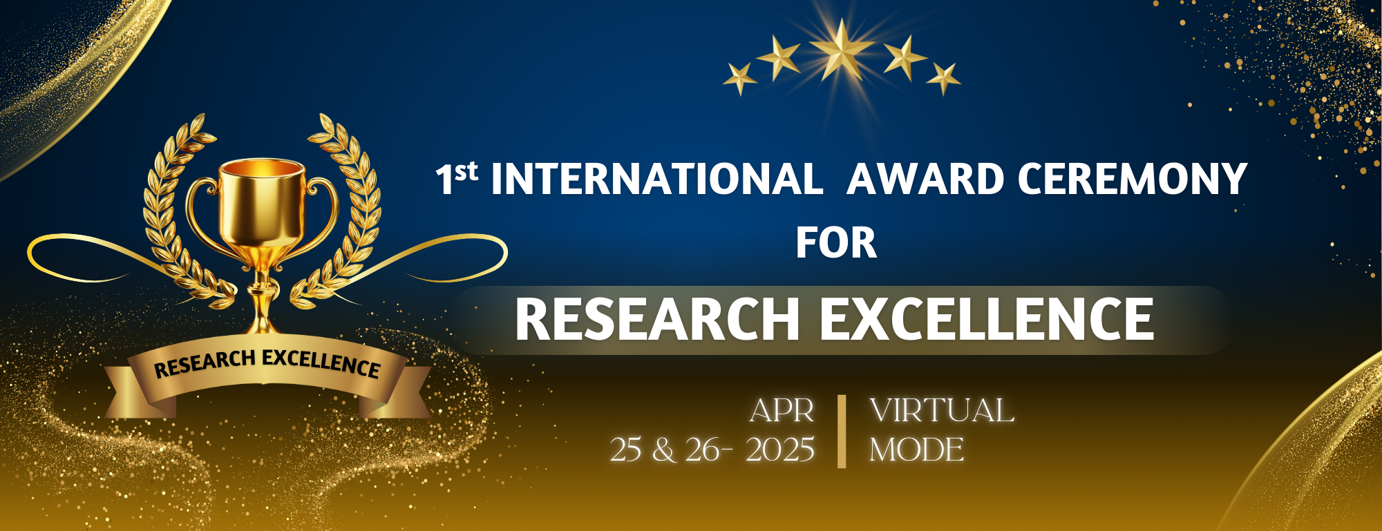 1st International Award Ceremony for Research Excellence - IACRE 2025