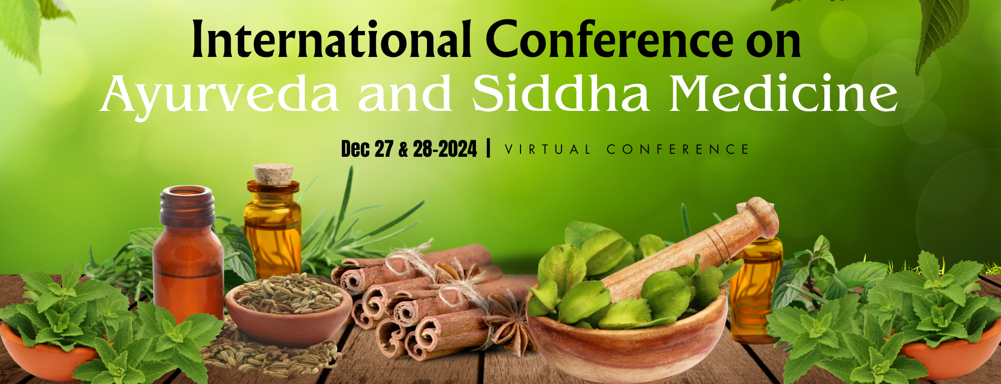 International Conference on Ayurveda and Siddha Medicine (AYUS) - ICASM24