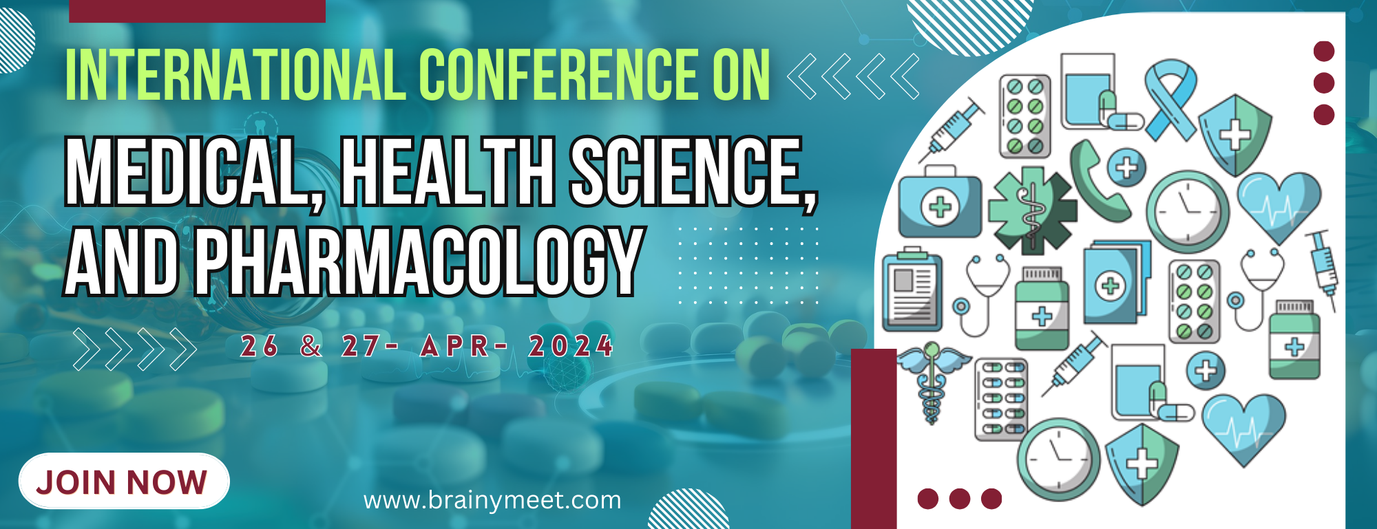 International Conference on Medical, Health Science and Pharmacology (ICMHSAP 2024)