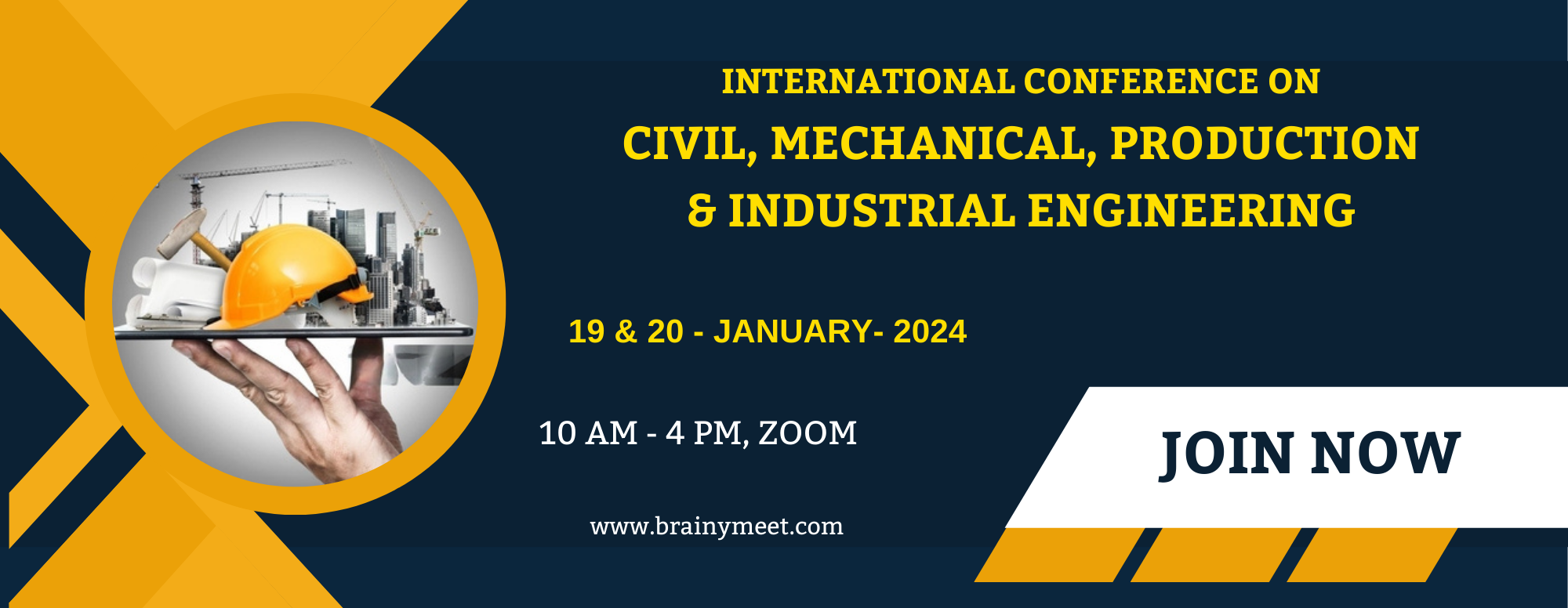 International Conference on Civil, Mechanical, Production & Industrial Engineering 