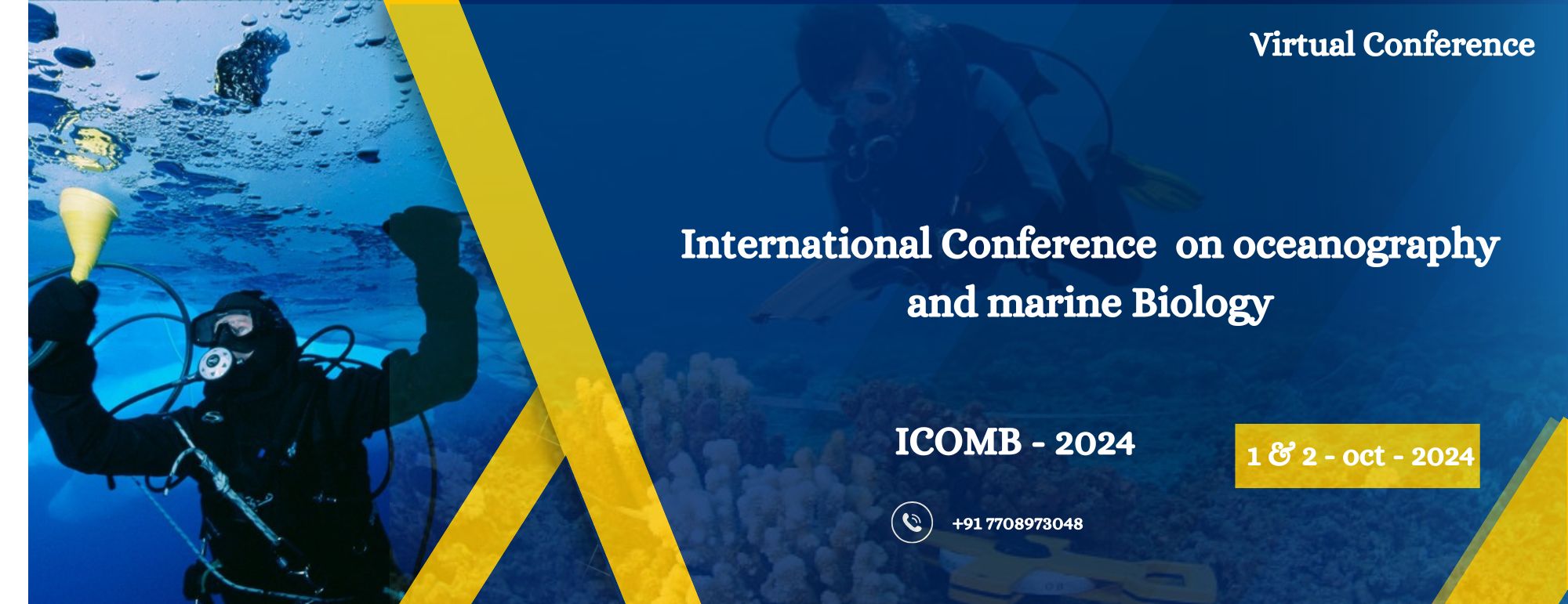 International Conference on oceanography and marine Biology - 2024