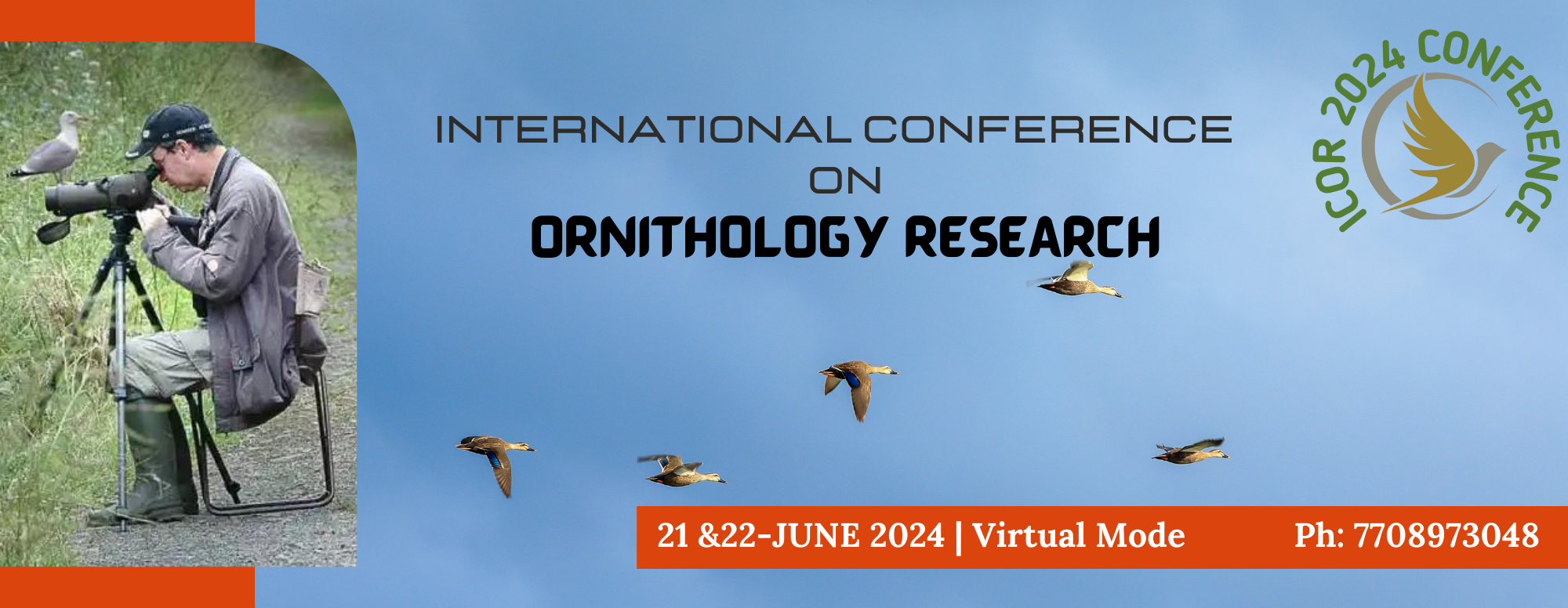 International Conference on Ornithology Research- ICOR 2024